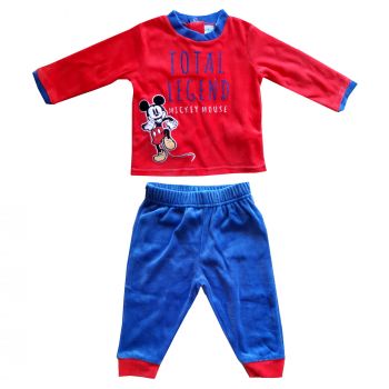 Disney Mickey Baby Zweiteiler, Nicki, rot-blau, Gr. 80-98